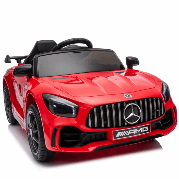 Licensed Mercedes-Benz AMG GTR Ηλεκτροκίνητο Παιδικό Αυτοκίνητο 12V – Με Τηλεχειριστήριο, Bluetooth & LED Φώτα - ΚΟΚΚΙΝΟ