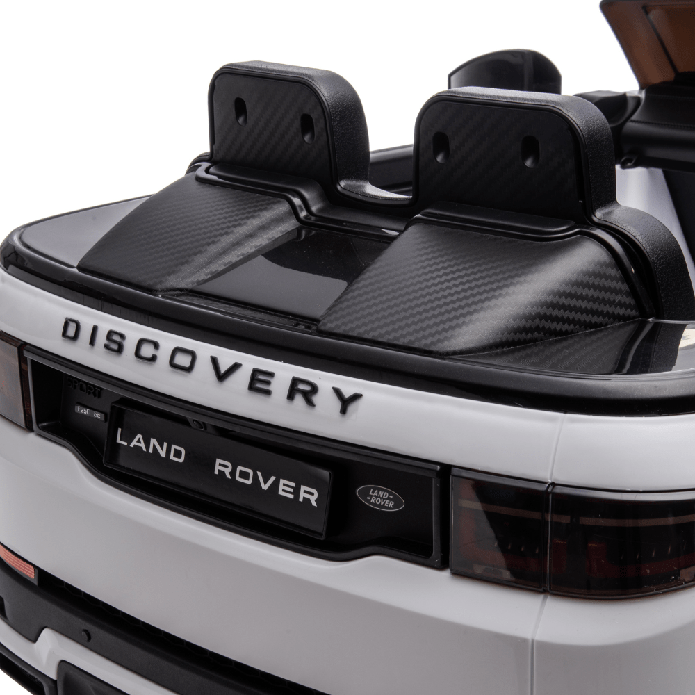 Licensed Land Rover Ηλεκτροκίνητο Παιδικό Αυτοκίνητο 12V – Με Τηλεχειριστήριο, Bluetooth, LED Φώτα & Ανοιγόμενες Πόρτες - ΛΕΥΚΟ - Image 10