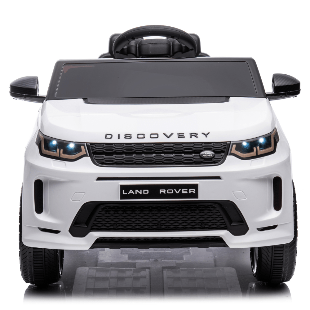 Licensed Land Rover Ηλεκτροκίνητο Παιδικό Αυτοκίνητο 12V – Με Τηλεχειριστήριο, Bluetooth, LED Φώτα & Ανοιγόμενες Πόρτες - ΛΕΥΚΟ - Image 4