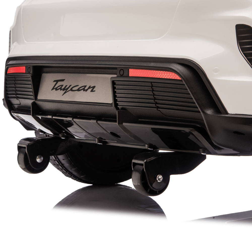 Licensed Porsche Taycan Ηλεκτροκίνητο Παιδικό Αυτοκίνητο 12V – Με Τηλεχειριστήριο, EVA Τροχούς & Ανάρτηση - ΛΕΥΚΟ - Image 12