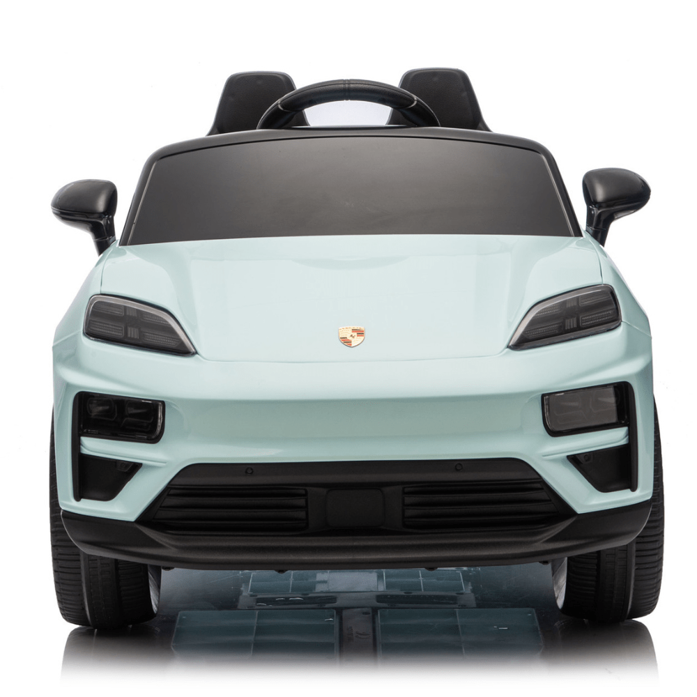 Licensed Porsche Macan Ηλεκτροκίνητο Παιδικό Αυτοκίνητο 12V – Με Τηλεχειριστήριο, Δερμάτινο Κάθισμα, EVA Τροχούς & Bluetooth ΣΑΜΠΑΝΙ ΜΠΛΕ - Image 4