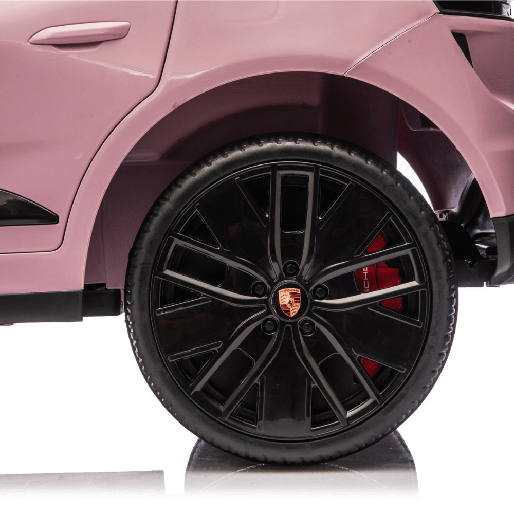 Licensed Porsche Macan Ηλεκτροκίνητο Παιδικό Αυτοκίνητο 12V – Με Τηλεχειριστήριο, Δερμάτινο Κάθισμα, EVA Τροχούς & Bluetooth ΣΑΜΠΑΝΙ ΡΟΖ - Image 12