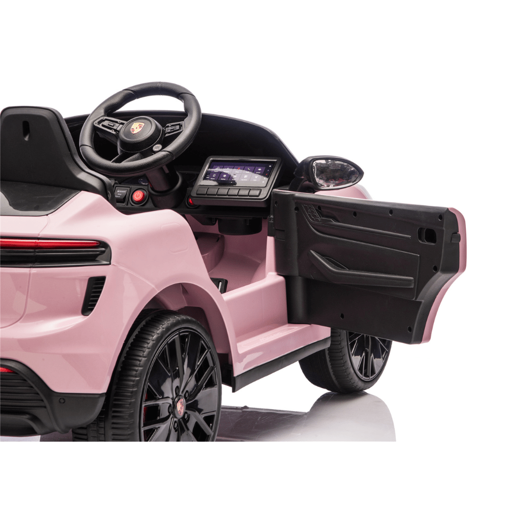 Licensed Porsche Macan Ηλεκτροκίνητο Παιδικό Αυτοκίνητο 12V – Με Τηλεχειριστήριο, Δερμάτινο Κάθισμα, EVA Τροχούς & Bluetooth ΣΑΜΠΑΝΙ ΡΟΖ - Image 8