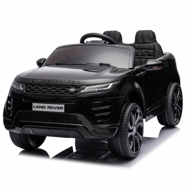 Licensed Range Rover Evoque Ηλεκτροκίνητο Παιδικό Αυτοκίνητο 12V – Με Τηλεχειριστήριο, Bluetooth, MP3 & LED Φώτα ΜΑΥΡΟ
