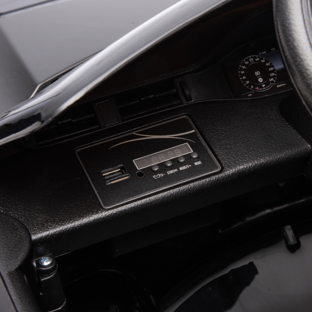 Licensed Range Rover Evoque Ηλεκτροκίνητο Παιδικό Αυτοκίνητο 12V – Με Τηλεχειριστήριο, Bluetooth, MP3 & LED Φώτα ΜΑΥΡΟ - Image 12