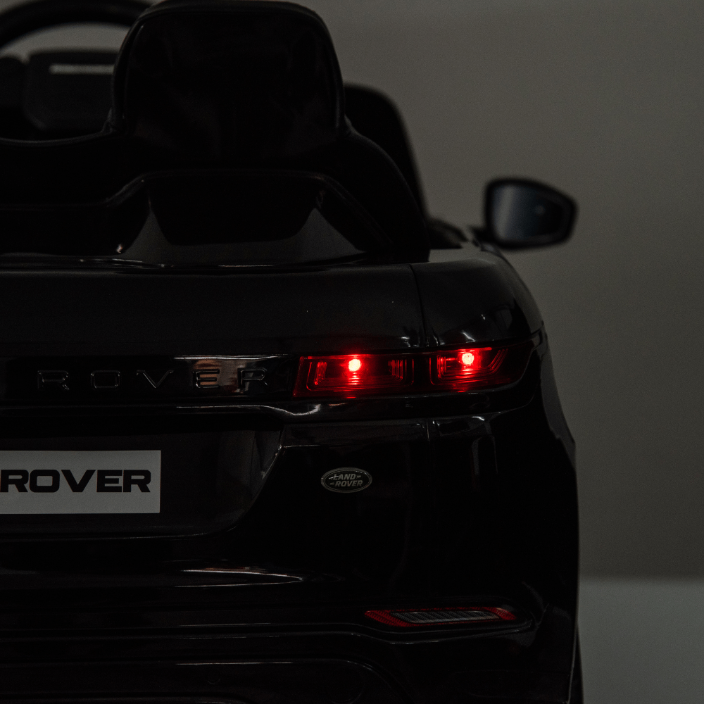 Licensed Range Rover Evoque Ηλεκτροκίνητο Παιδικό Αυτοκίνητο 12V – Με Τηλεχειριστήριο, Bluetooth, MP3 & LED Φώτα ΜΑΥΡΟ - Image 14