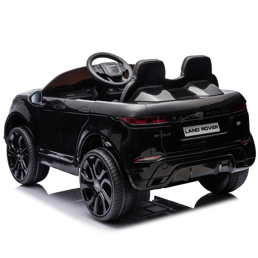 Licensed Range Rover Evoque Ηλεκτροκίνητο Παιδικό Αυτοκίνητο 12V – Με Τηλεχειριστήριο, Bluetooth, MP3 & LED Φώτα ΜΑΥΡΟ - Image 3
