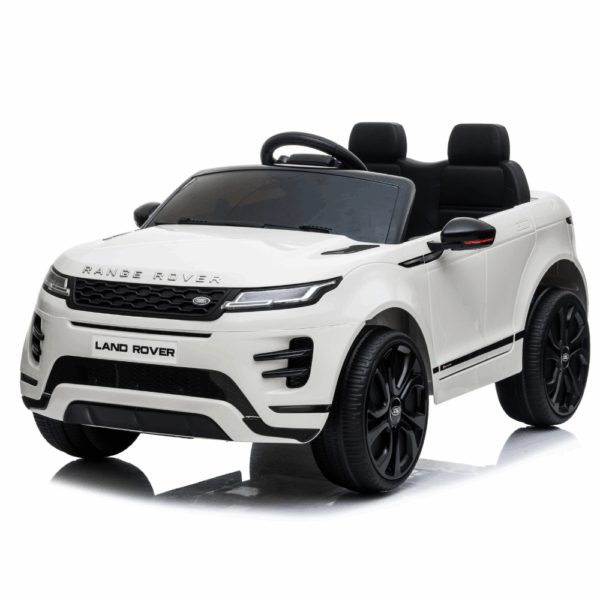 Licensed Range Rover Evoque Ηλεκτροκίνητο Παιδικό Αυτοκίνητο 12V – Με Τηλεχειριστήριο, Bluetooth, MP3 & LED Φώτα ΛΕΥΚΟ