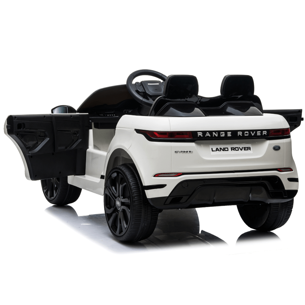 Licensed Range Rover Evoque Ηλεκτροκίνητο Παιδικό Αυτοκίνητο 12V – Με Τηλεχειριστήριο, Bluetooth, MP3 & LED Φώτα ΛΕΥΚΟ - Image 7