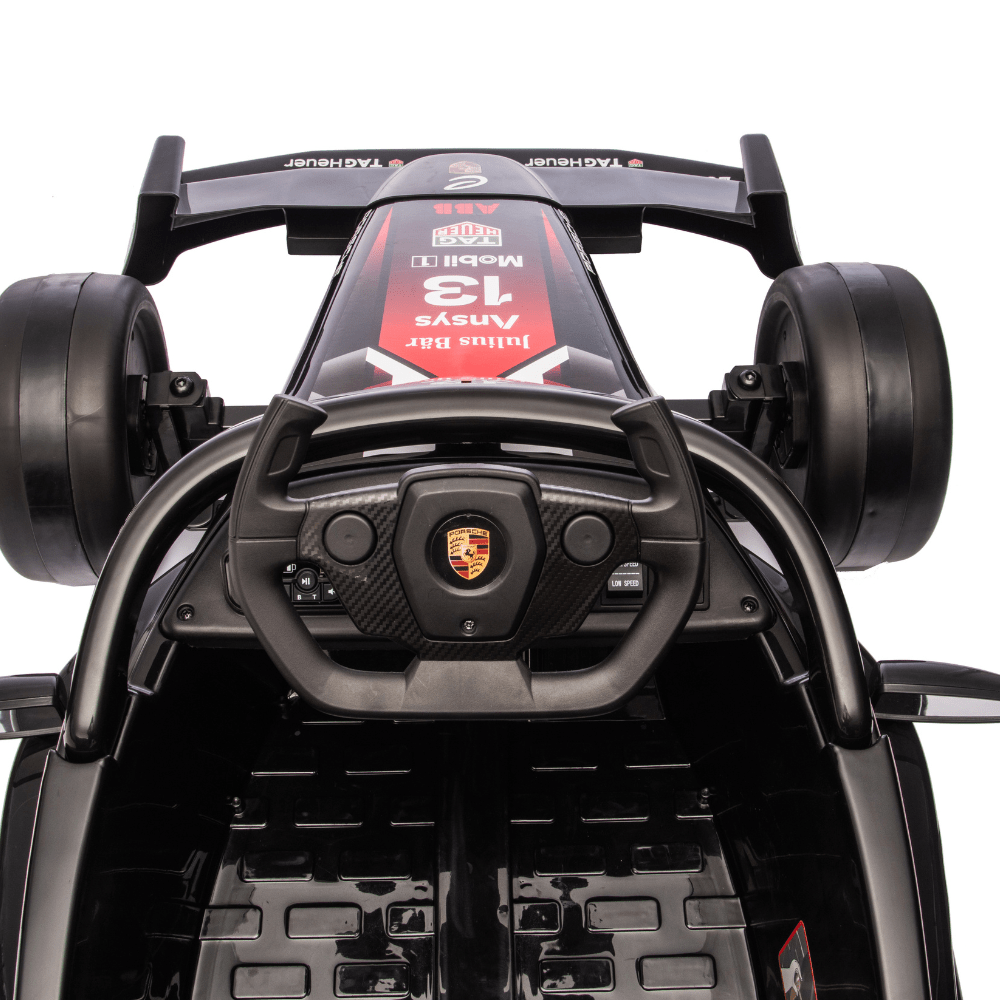 Licensed Porsche Formula E 711 Ηλεκτροκίνητο Παιδικό Μονοθέσιο 12V – Με Τηλεχειριστήριο, Ανάρτηση, MP3 & LED Φώτα - ΚΟΚΚΙΝΟ - Image 11