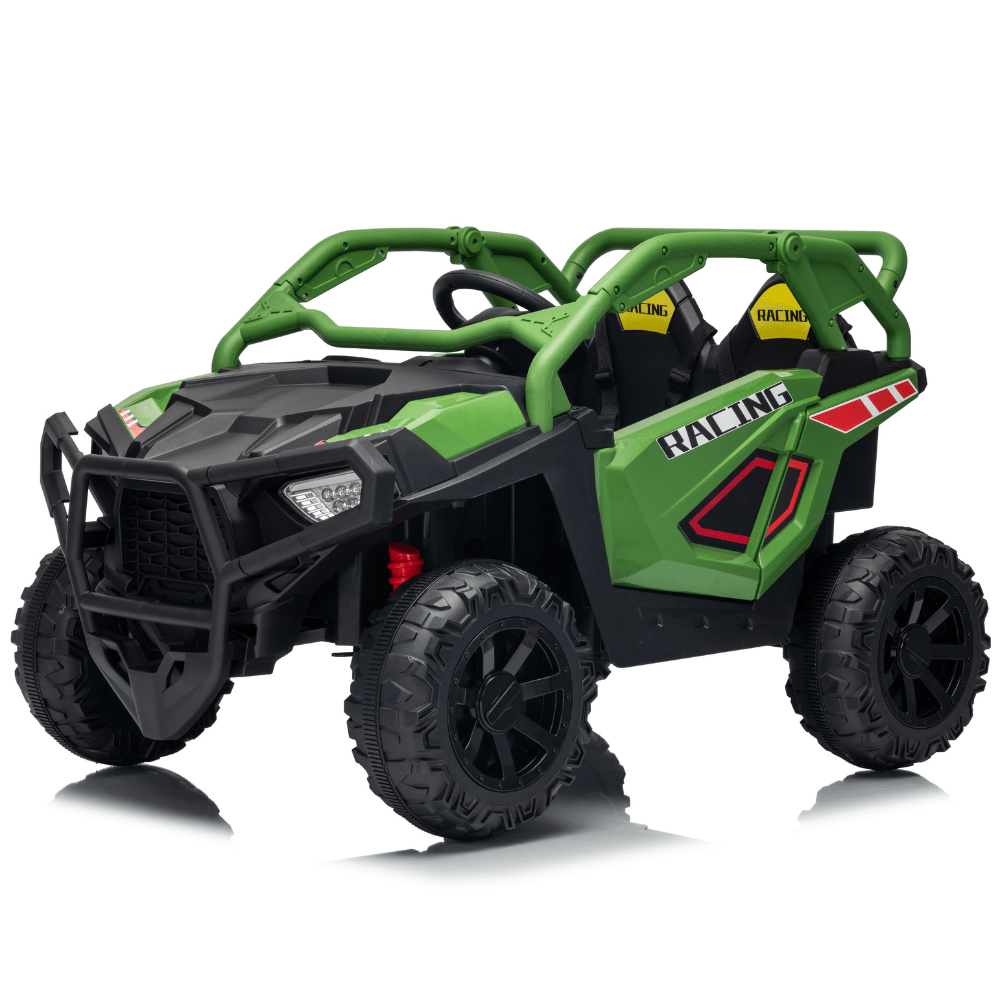 Ηλεκτροκίνητο Παιδικό Buggy UTV 12V – Με Τηλεχειριστήριο, EVA Τροχούς, MP3, USB & Ανάρτηση 4 Τροχών - ΠΡΑΣΙΝΟ