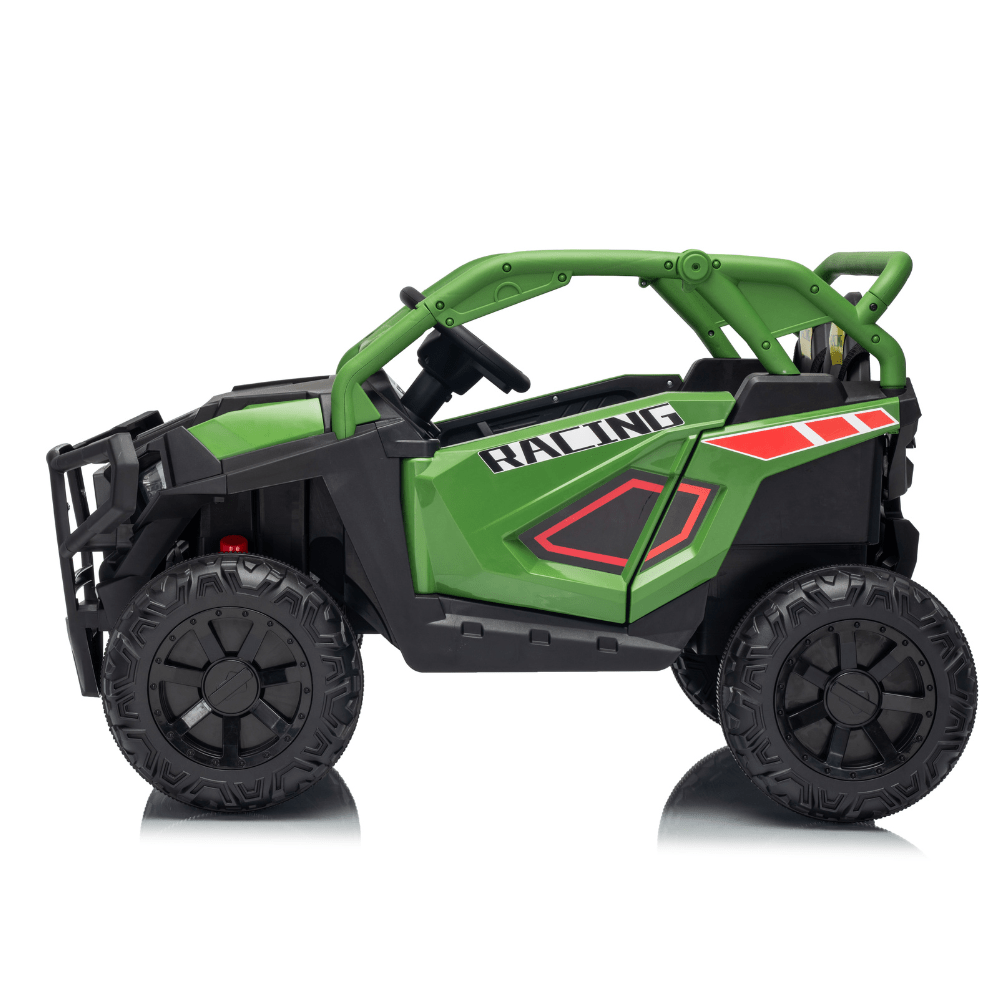 Ηλεκτροκίνητο Παιδικό Buggy UTV 12V – Με Τηλεχειριστήριο, EVA Τροχούς, MP3, USB & Ανάρτηση 4 Τροχών - ΠΡΑΣΙΝΟ - Image 2