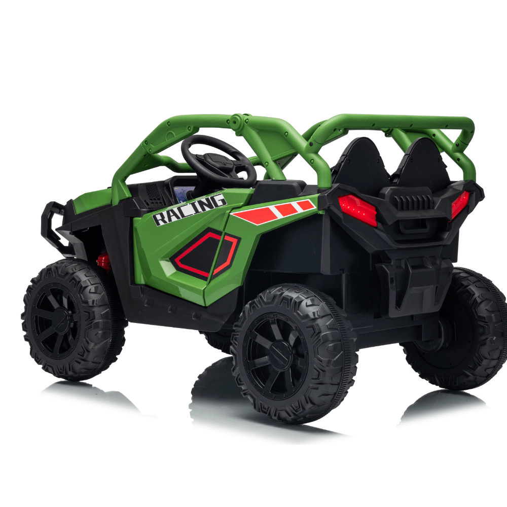 Ηλεκτροκίνητο Παιδικό Buggy UTV 12V – Με Τηλεχειριστήριο, EVA Τροχούς, MP3, USB & Ανάρτηση 4 Τροχών - ΠΡΑΣΙΝΟ - Image 3