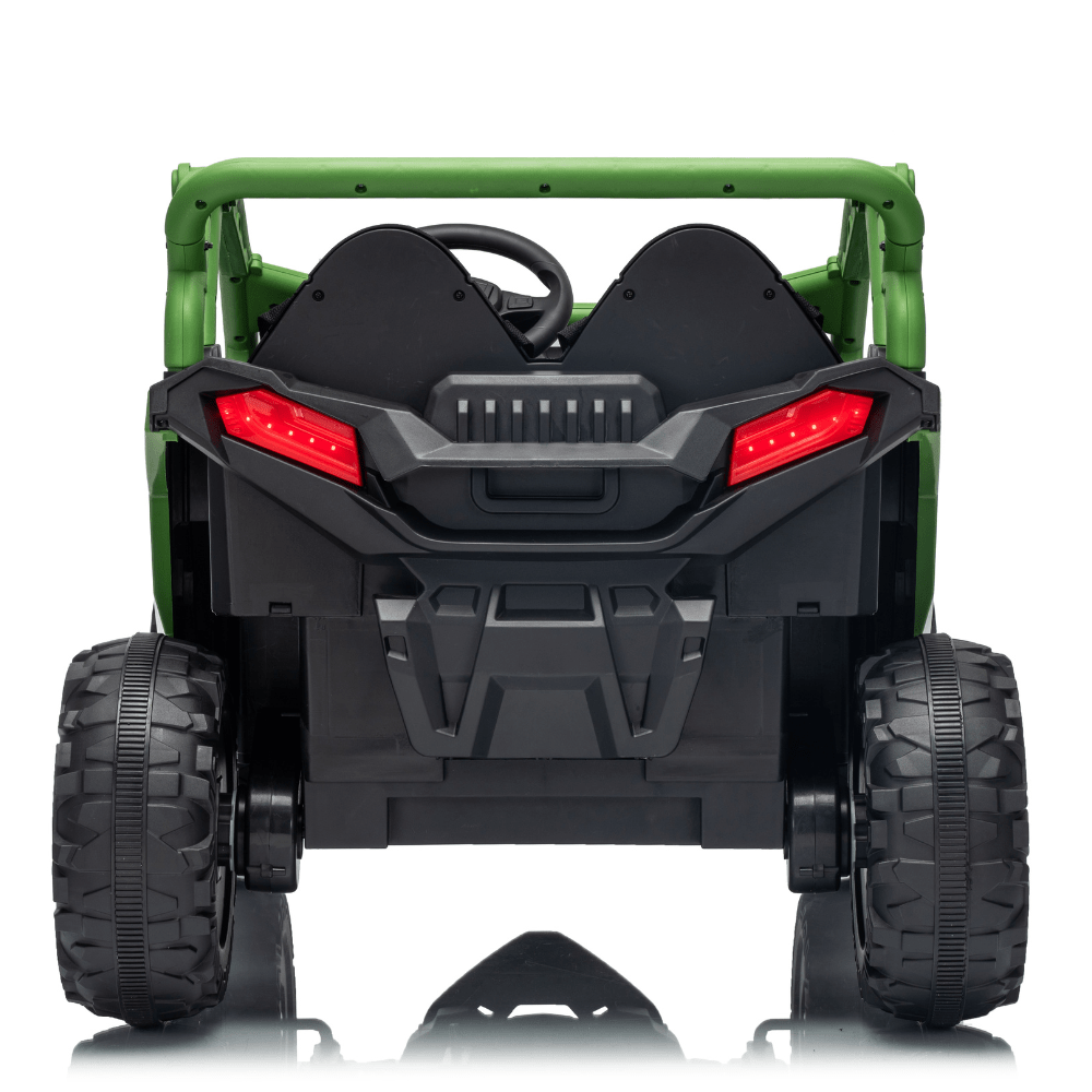 Ηλεκτροκίνητο Παιδικό Buggy UTV 12V – Με Τηλεχειριστήριο, EVA Τροχούς, MP3, USB & Ανάρτηση 4 Τροχών - ΠΡΑΣΙΝΟ - Image 5