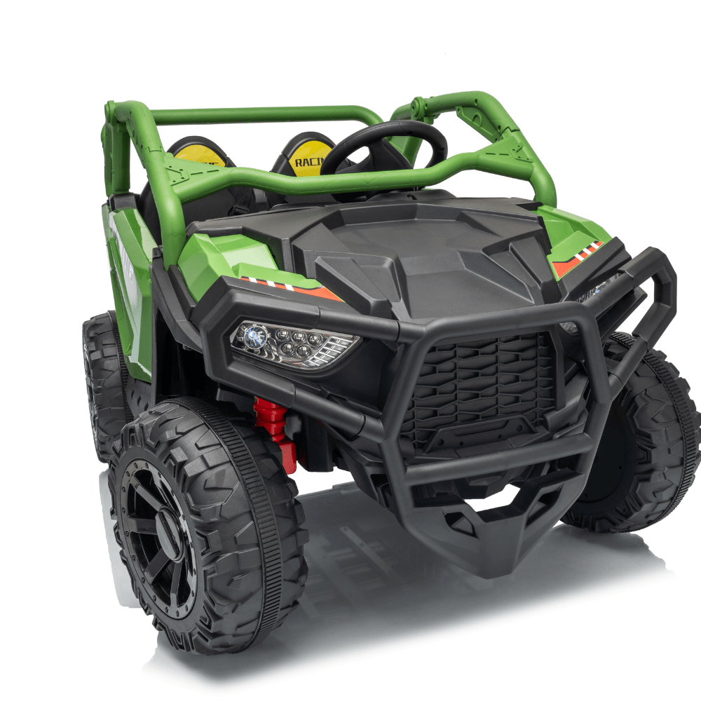 Ηλεκτροκίνητο Παιδικό Buggy UTV 12V – Με Τηλεχειριστήριο, EVA Τροχούς, MP3, USB & Ανάρτηση 4 Τροχών - ΠΡΑΣΙΝΟ - Image 6