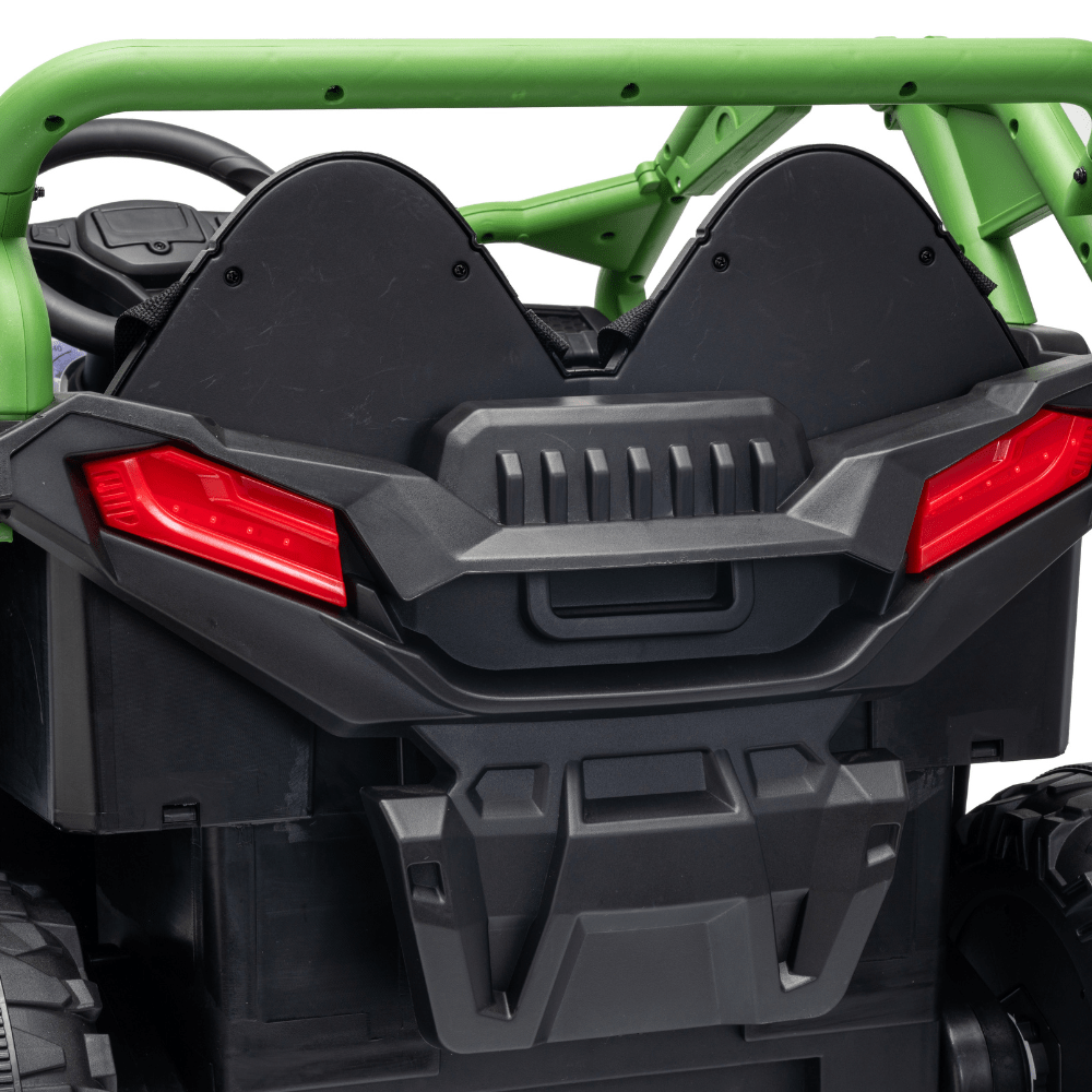 Ηλεκτροκίνητο Παιδικό Buggy UTV 12V – Με Τηλεχειριστήριο, EVA Τροχούς, MP3, USB & Ανάρτηση 4 Τροχών - ΠΡΑΣΙΝΟ - Image 8