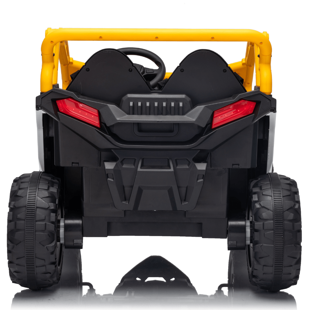 Ηλεκτροκίνητο Παιδικό Buggy UTV 12V – Με Τηλεχειριστήριο, EVA Τροχούς, MP3, USB & Ανάρτηση 4 Τροχών - ΛΕΥΚΟ - Image 5