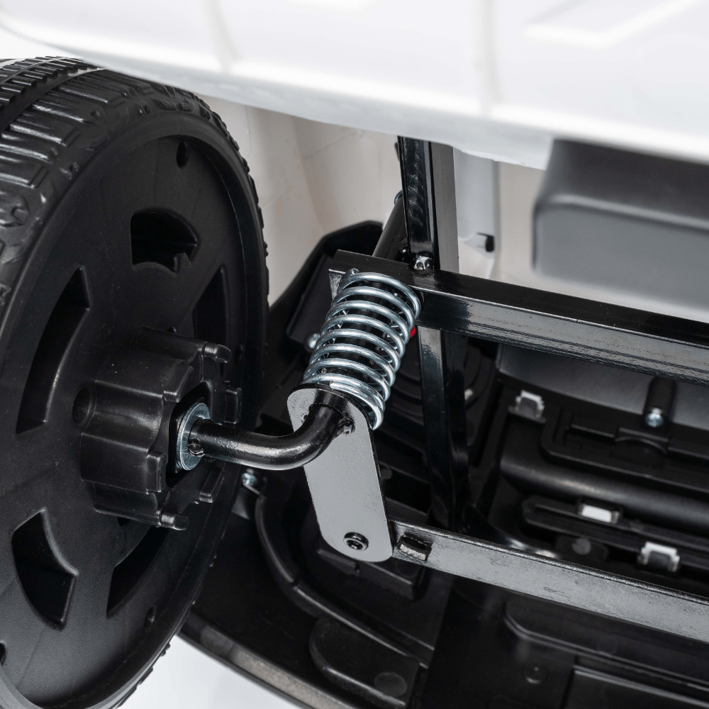 Land Rover Defender Licensed Ηλεκτροκίνητο Παιδικό Αυτοκίνητο 6V – Με Τηλεχειριστήριο, Bluetooth & LED Φώτα ΛΕΥΚΟ - Image 13