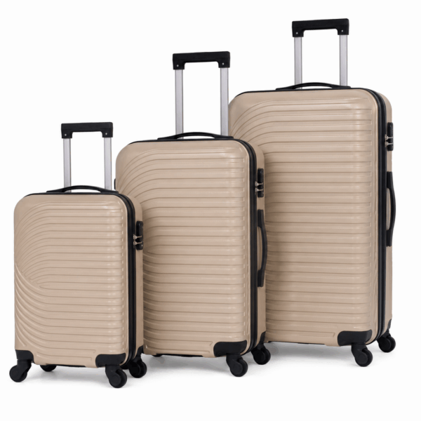 MOVE Σετ Βαλίτσες 3 Τεμαχίων 20″-24″-28″ – Σκληρές, Ελαφριές & Ανθεκτικές – ΣΑΜΠΑΝΙ