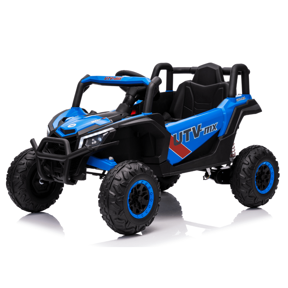 Ηλεκτροκίνητο Παιδικό Buggy Off-Road 12V – Με Τηλεχειριστήριο, Bluetooth, LED Φώτα & Ανάρτηση - ΜΠΛΕ - Image 3