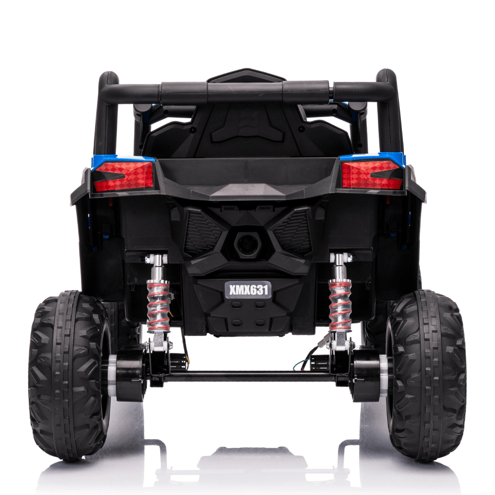 Ηλεκτροκίνητο Παιδικό Buggy Off-Road 12V – Με Τηλεχειριστήριο, Bluetooth, LED Φώτα & Ανάρτηση - ΜΠΛΕ - Image 6