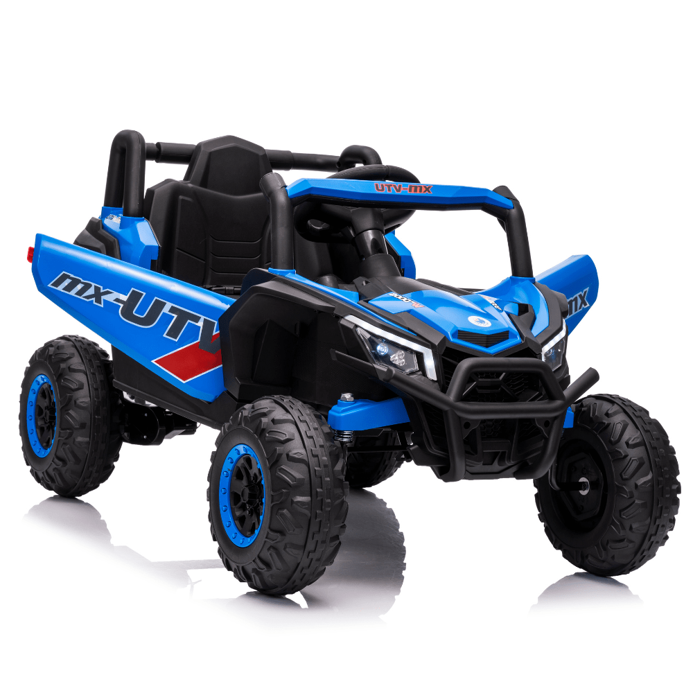 Ηλεκτροκίνητο Παιδικό Buggy Off-Road 12V – Με Τηλεχειριστήριο, Bluetooth, LED Φώτα & Ανάρτηση - ΜΠΛΕ - Image 9