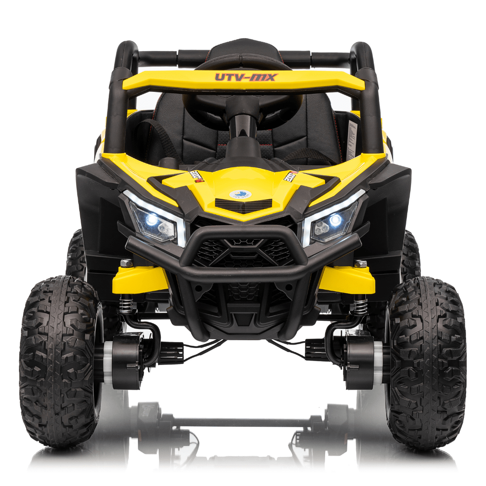 Ηλεκτροκίνητο Παιδικό Buggy Off-Road 12V – Με Τηλεχειριστήριο, Bluetooth, LED Φώτα & Ανάρτηση - ΚΙΤΡΙΝΟ - Image 4