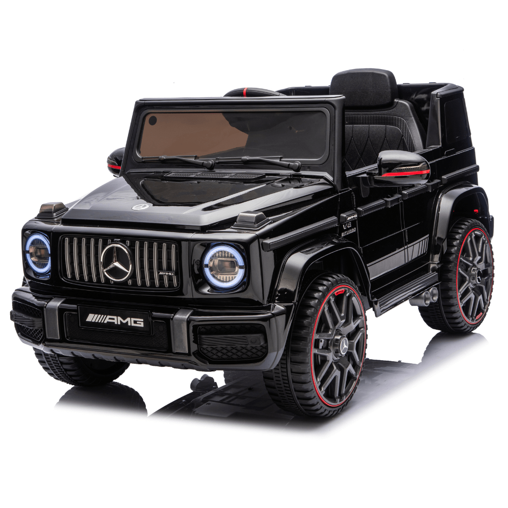 Licensed Mercedes-Benz AMG G63 Ηλεκτροκίνητο Παιδικό Αυτοκίνητο 12V – Με Τηλεχειριστήριο, Bluetooth, LED Φώτα & Ανοιγόμενες Πόρτες - ΜΑΥΡΟ - Image 3