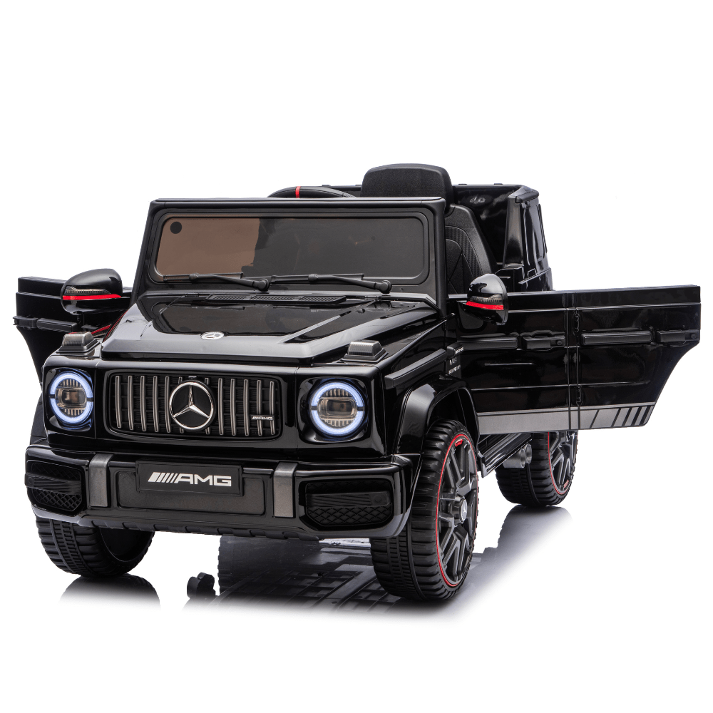 Licensed Mercedes-Benz AMG G63 Ηλεκτροκίνητο Παιδικό Αυτοκίνητο 12V – Με Τηλεχειριστήριο, Bluetooth, LED Φώτα & Ανοιγόμενες Πόρτες - ΜΑΥΡΟ - Image 6