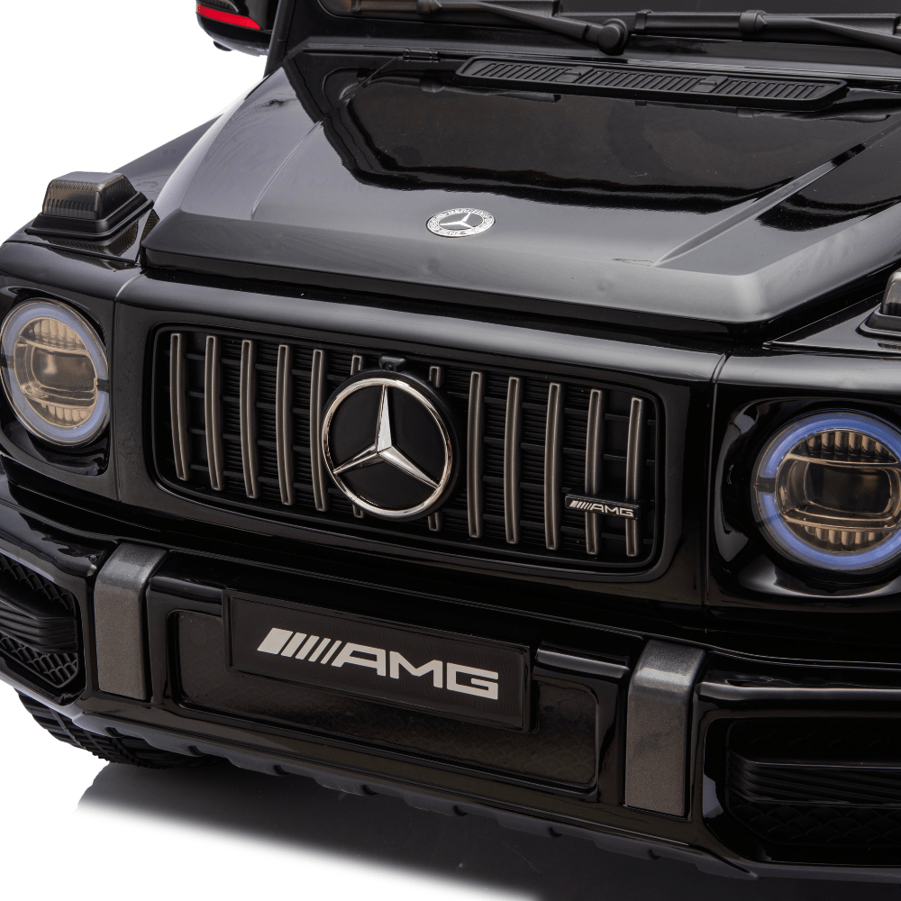 Licensed Mercedes-Benz AMG G63 Ηλεκτροκίνητο Παιδικό Αυτοκίνητο 12V – Με Τηλεχειριστήριο, Bluetooth, LED Φώτα & Ανοιγόμενες Πόρτες - ΜΑΥΡΟ - Image 8
