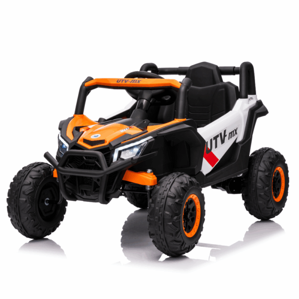 Ηλεκτροκίνητο Παιδικό Buggy Off-Road 12V – Με Τηλεχειριστήριο, Bluetooth, LED Φώτα & Ανάρτηση - ΛΕΥΚΟ