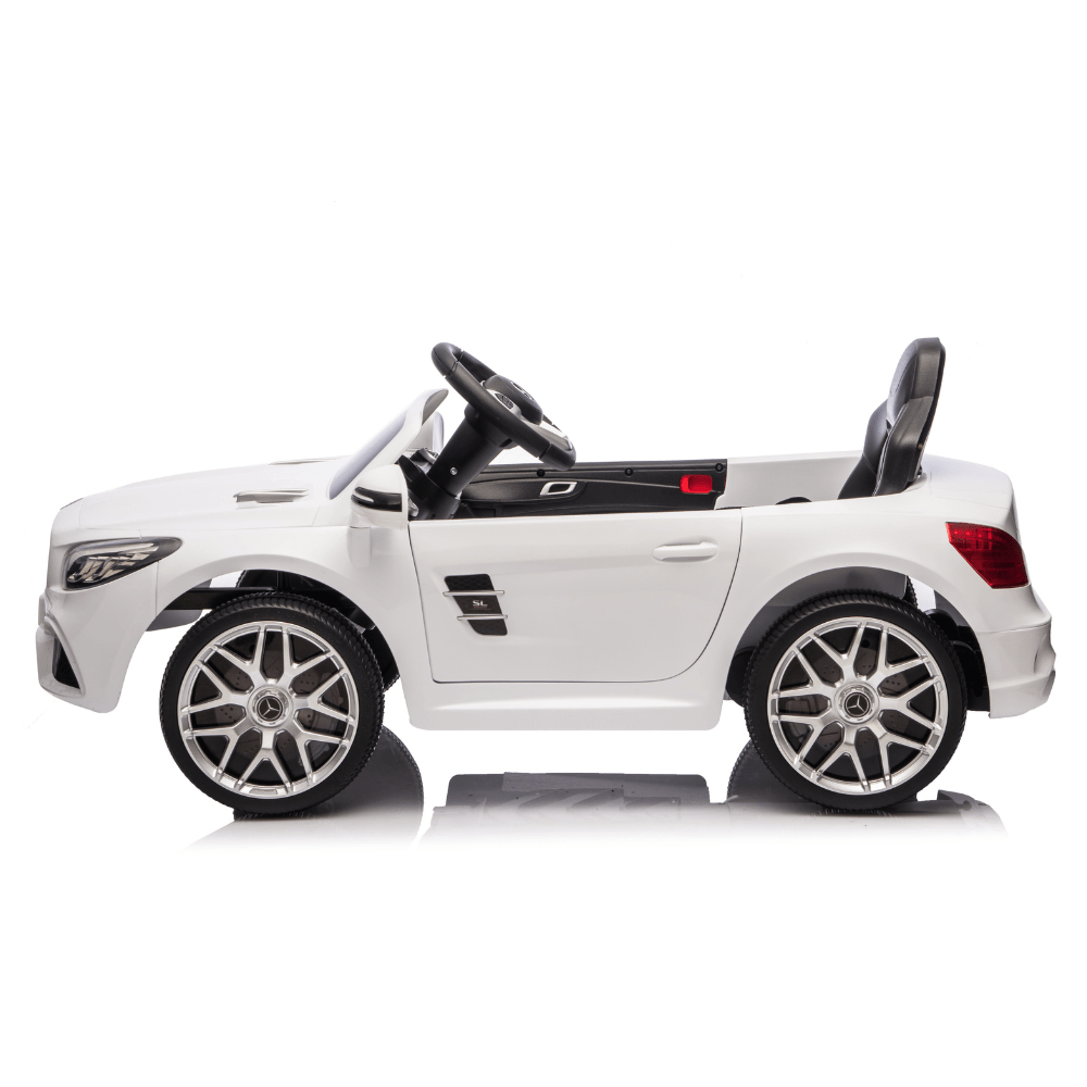 Mercedes-SL500 S506 Licensed Ηλεκτροκίνητο Παιδικό Αυτοκίνητο 6V – Με Τηλεχειριστήριο & LED Φώτα ΛΕΥΚΟ - Image 3