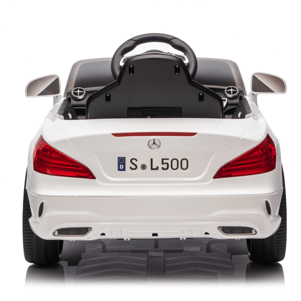 Mercedes-SL500 S506 Licensed Ηλεκτροκίνητο Παιδικό Αυτοκίνητο 6V – Με Τηλεχειριστήριο & LED Φώτα ΛΕΥΚΟ - Image 5