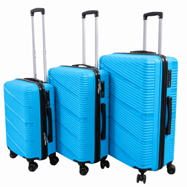 LINEA Σετ Βαλίτσες 3 Τεμαχίων 20″-24″-28″ – Σκληρές, Ελαφριές & Ανθεκτικές - ΓΑΛΑΖΙΟ