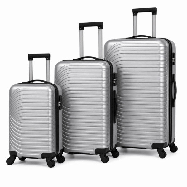 MOVE Σετ Βαλίτσες 3 Τεμαχίων 20″-24″-28″ – Σκληρές, Ελαφριές & Ανθεκτικές – ΑΣΗΜΙ