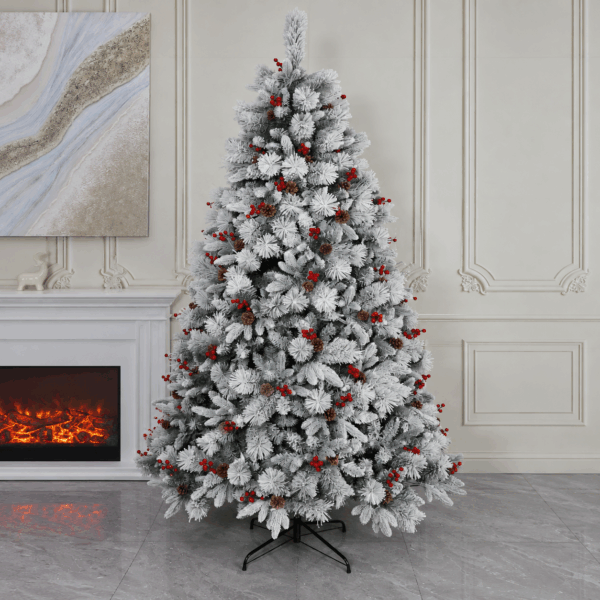 Χριστουγεννιάτικο Δέντρο Χιονισμένο MERRY PINE με 1322 κλαδιά 210εκ.